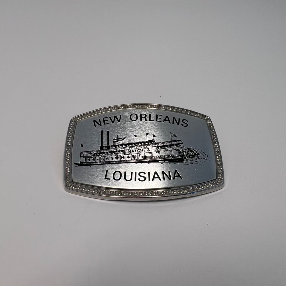 New Orleans Louisiana BB-317 Alumaline 4108 Belt Buckle